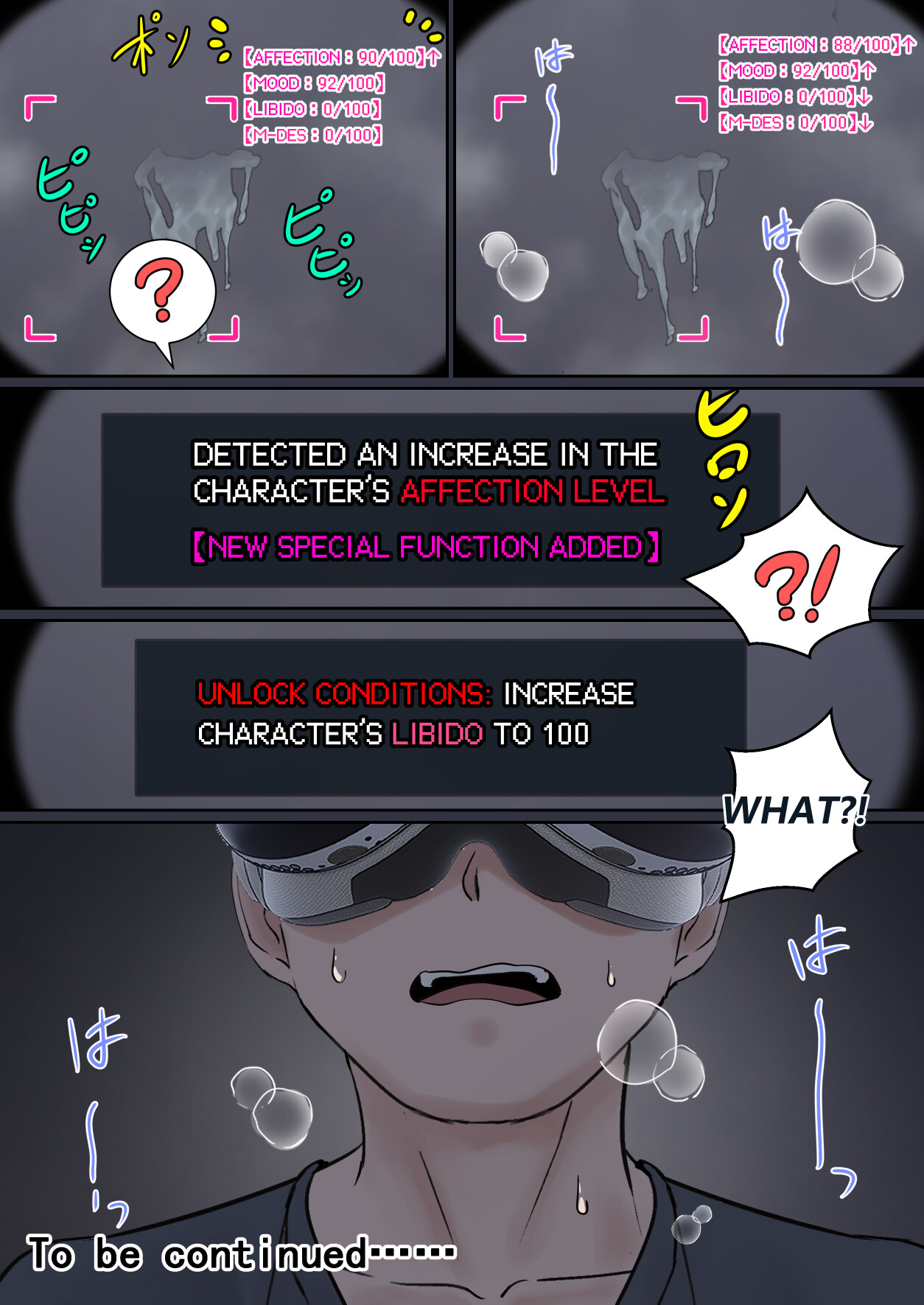 Hentai Manga Comic-My AR glasses can see various stats about my foster sister?!-Read-26